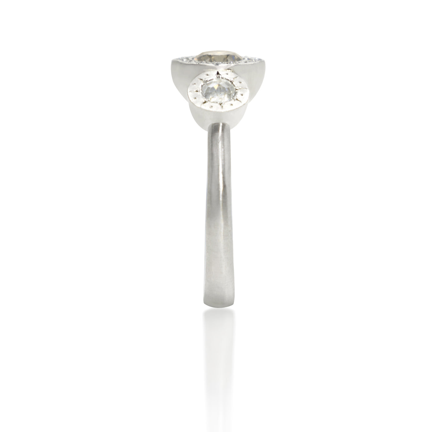 Horizon Three-Stone Ring