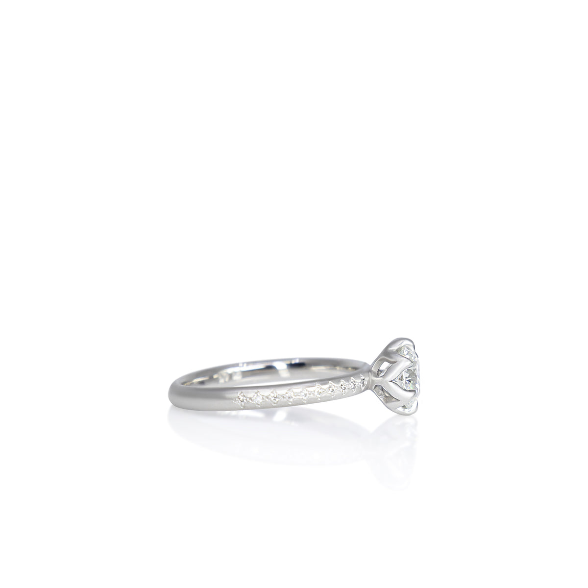 Platinum Honeycomb Ring - 0.90ct