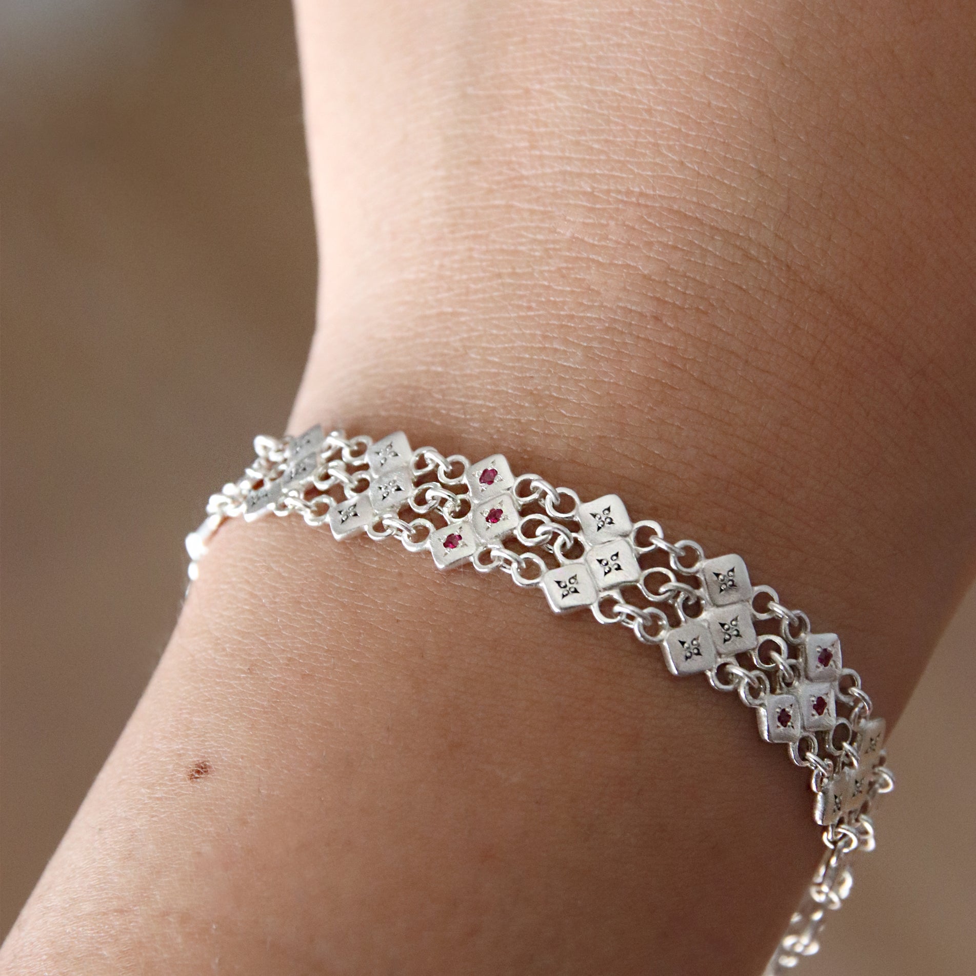Triple Station Bracelet