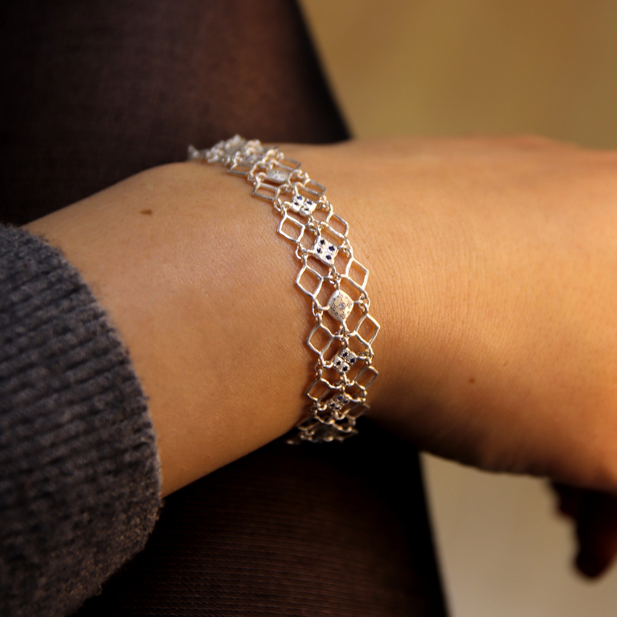 Silver Nights Bracelet