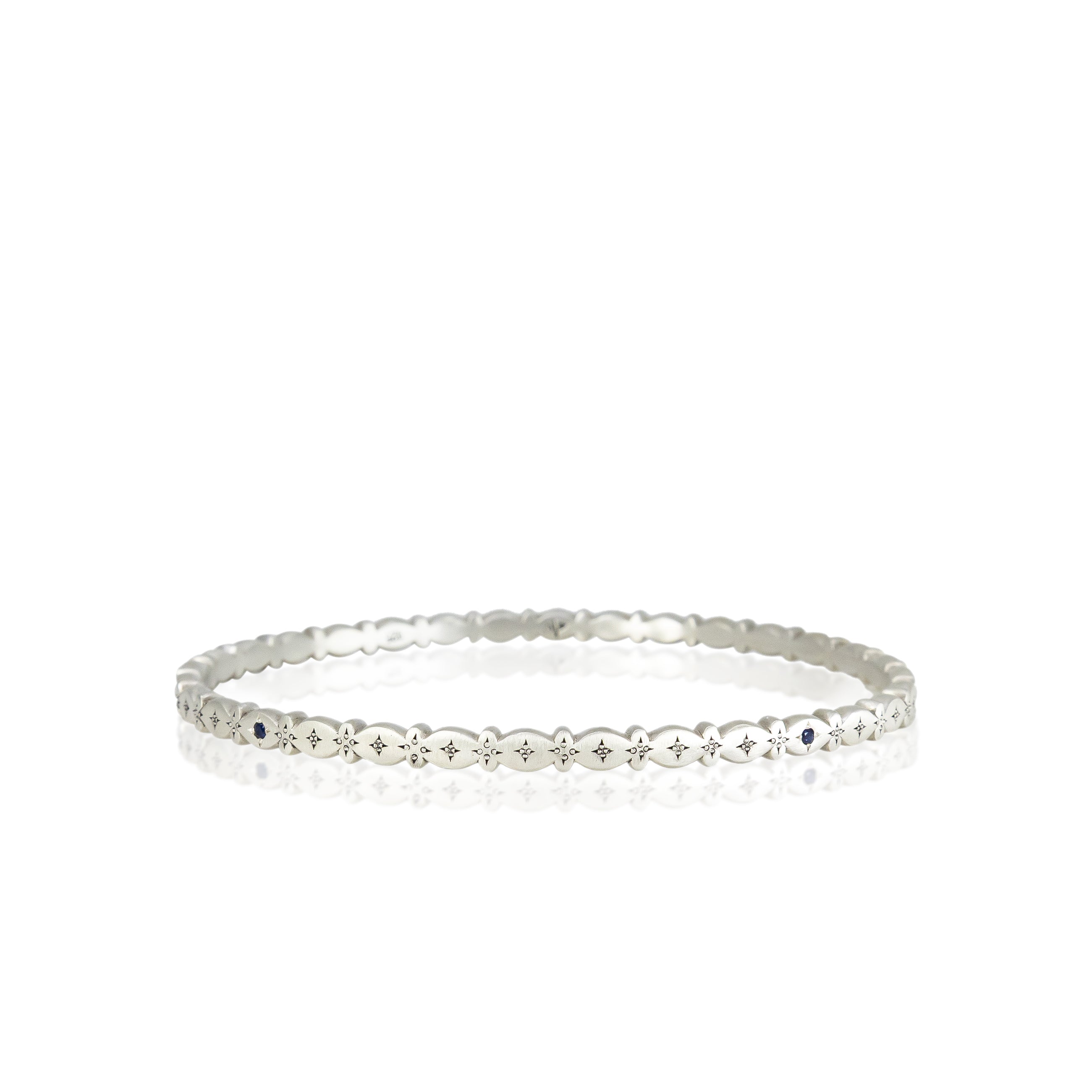 Silver Lights Bangle