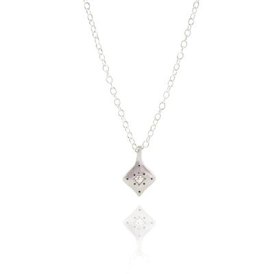 Silver Night Charm Pendant