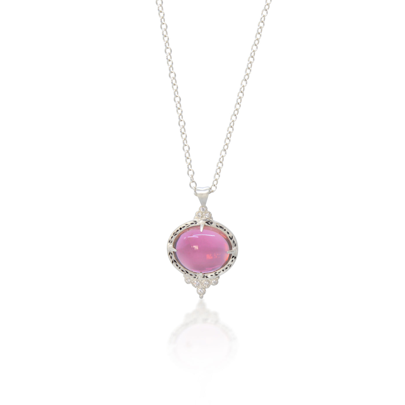Pink Tourmaline Pendant