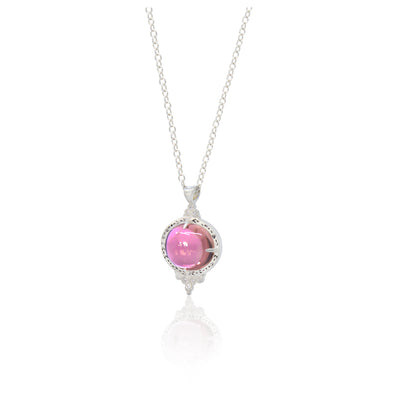 Pink Tourmaline Pendant