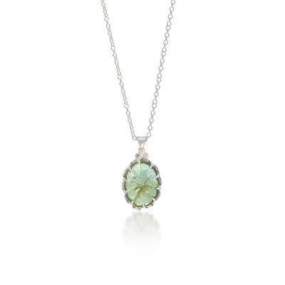 Green Tourmaline Pendant