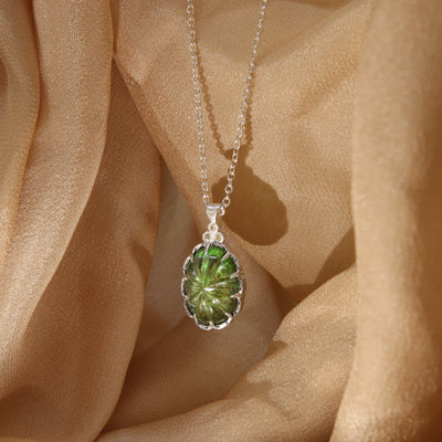 Green Tourmaline Pendant