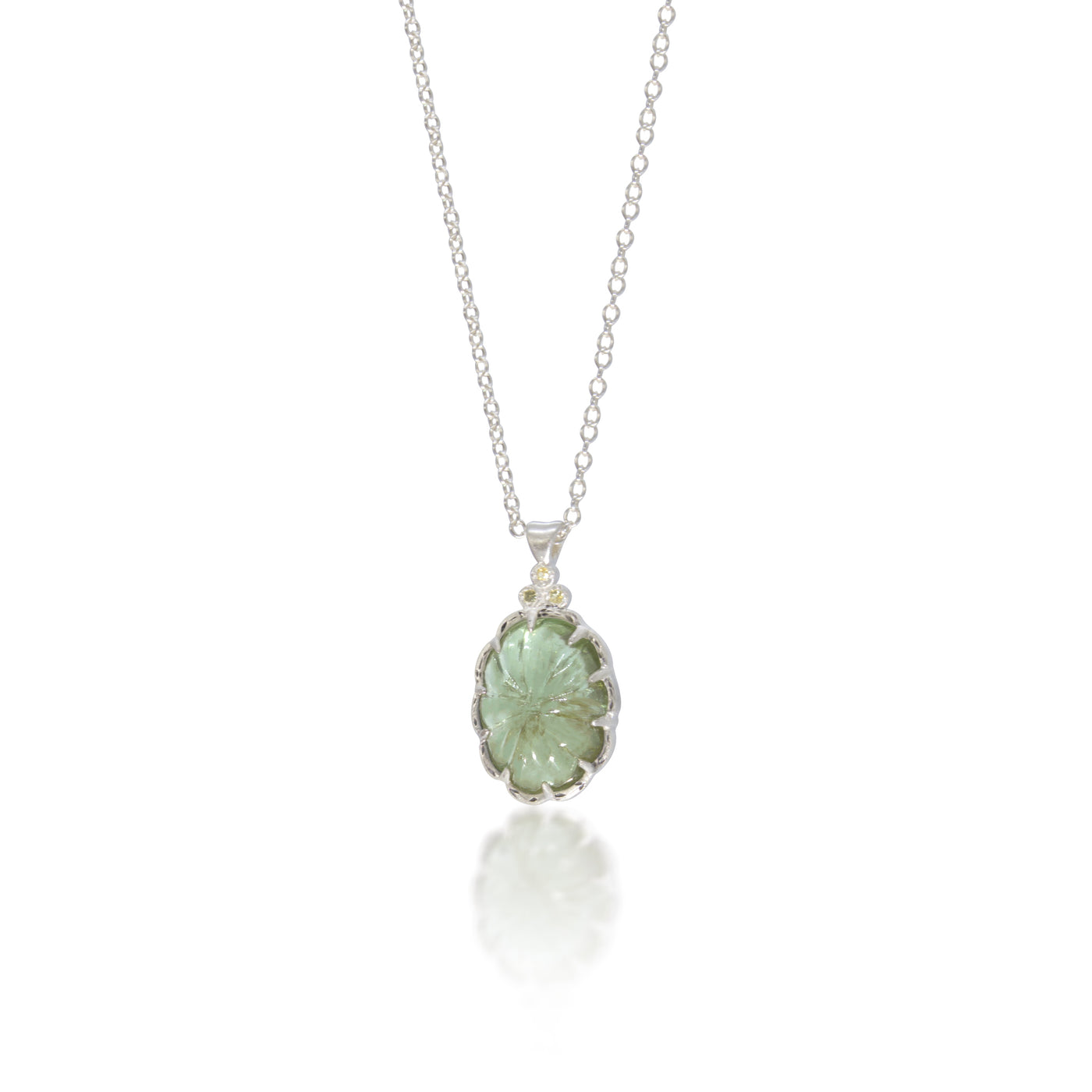 Green Tourmaline Pendant