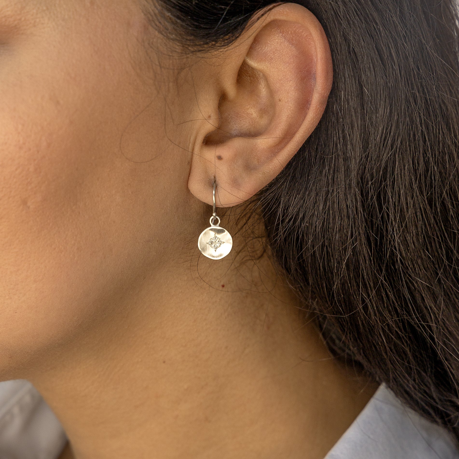 Four Star Wave Earrings