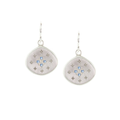 Four Star Silver Lights Earrings