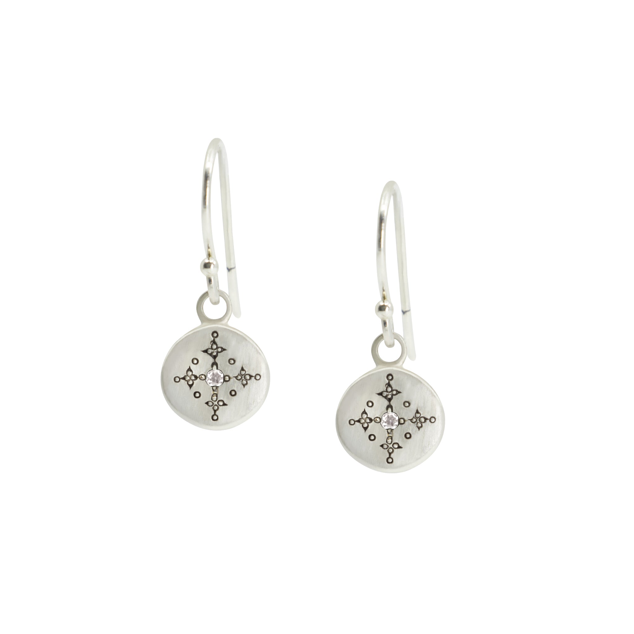 New Moon Charm Earrings