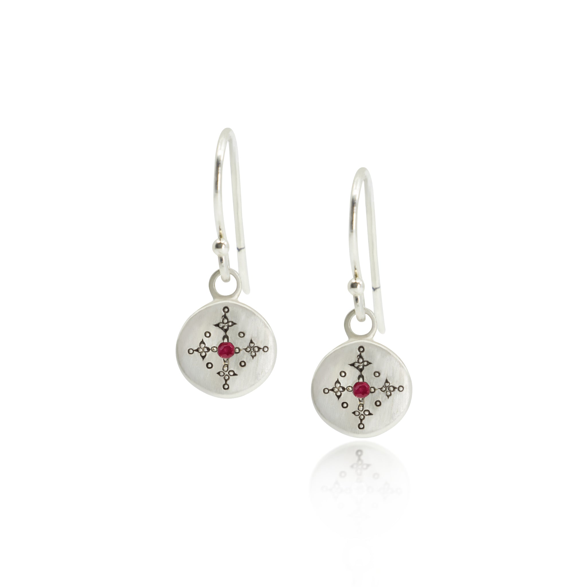 New Moon Charm Earrings