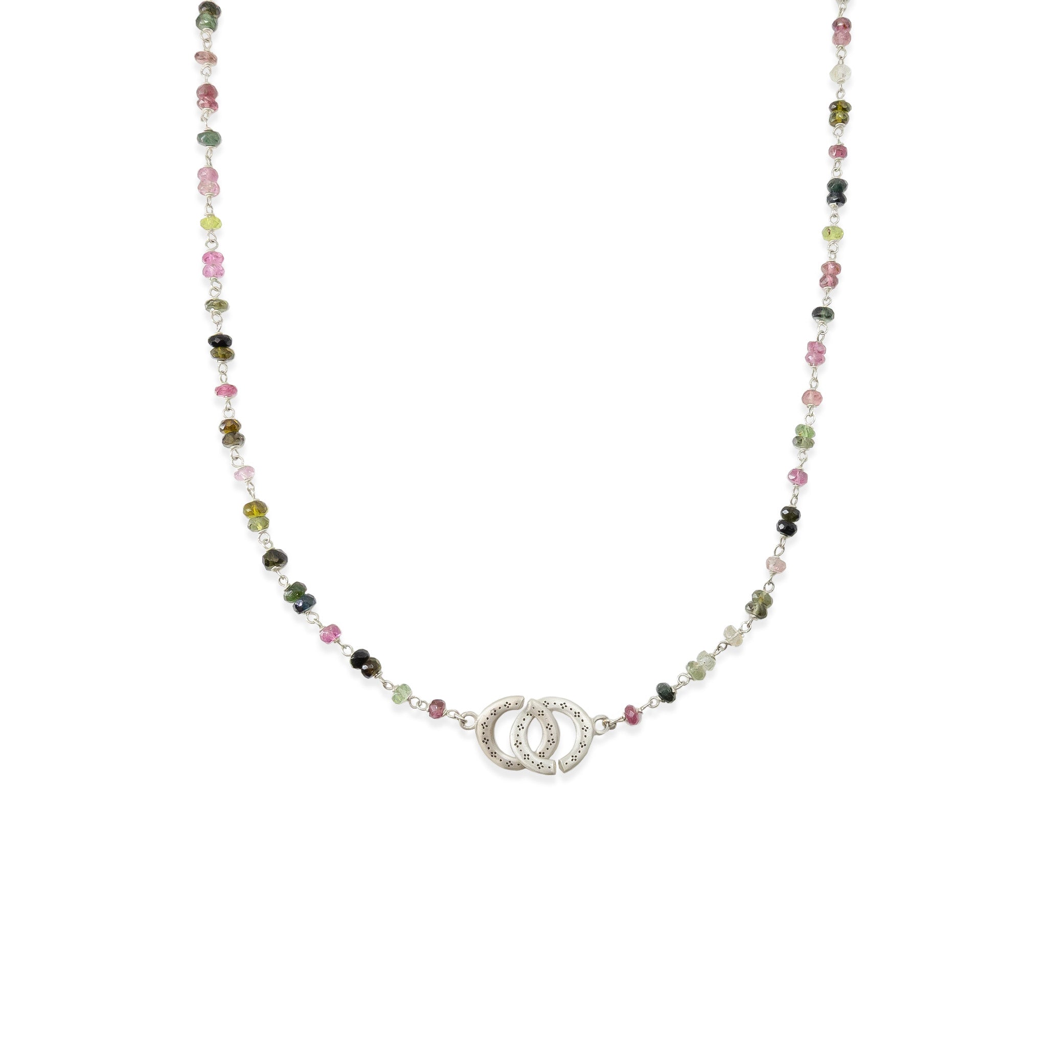Multi-Tourmaline Beaded Necklace
