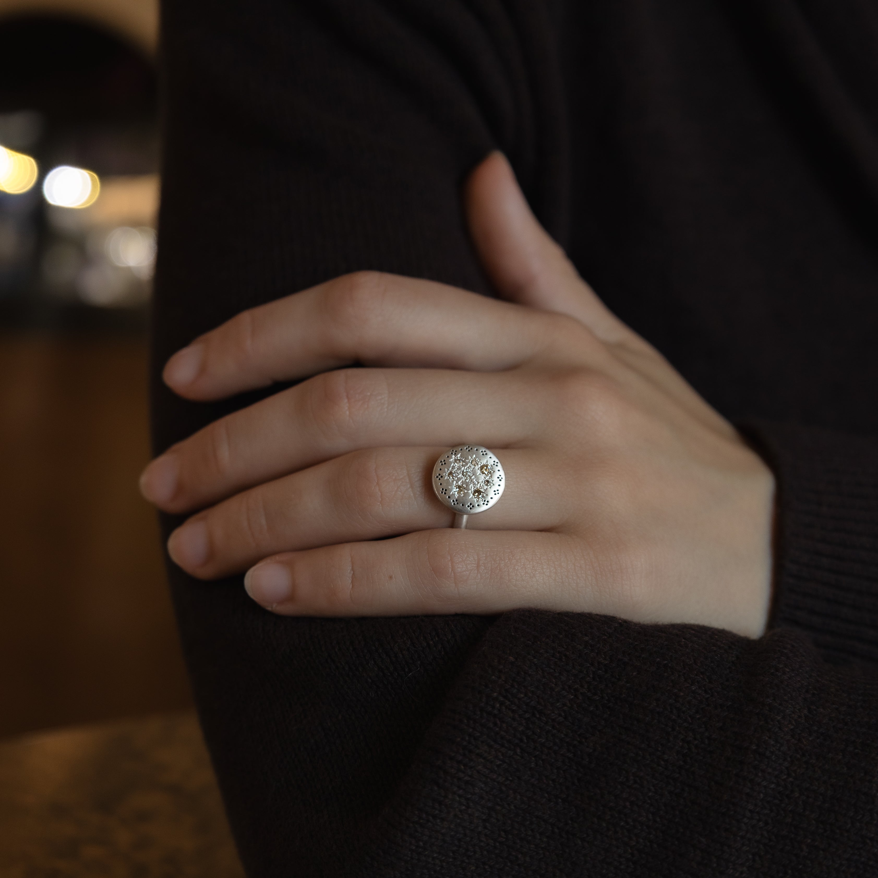 Silver Lights Ring