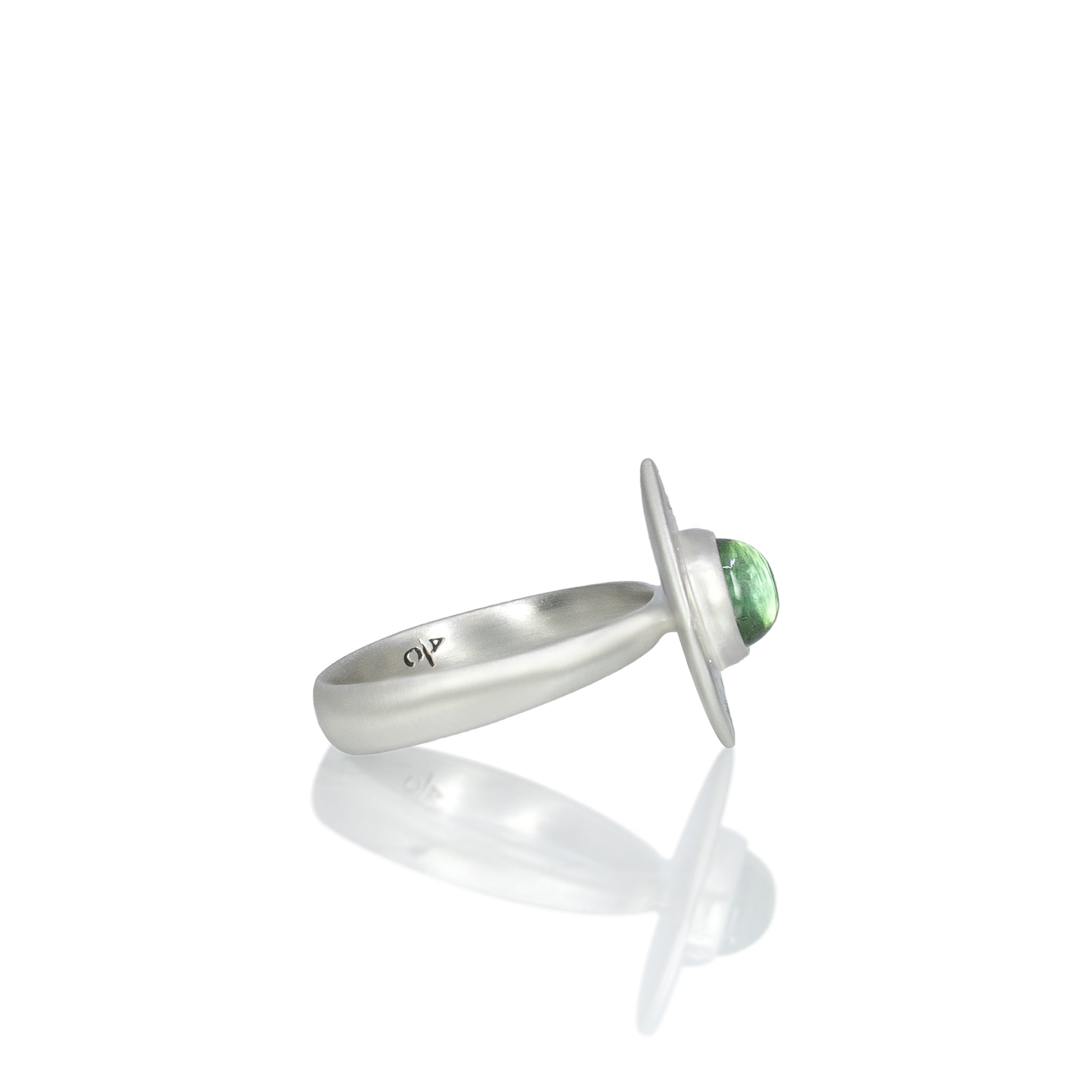 Green Tourmaline Memories Ring