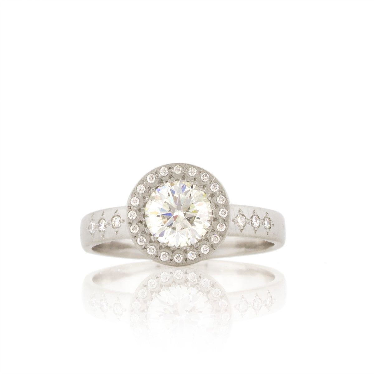 Floret Halo Ring