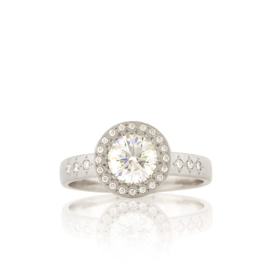Floret Halo Ring