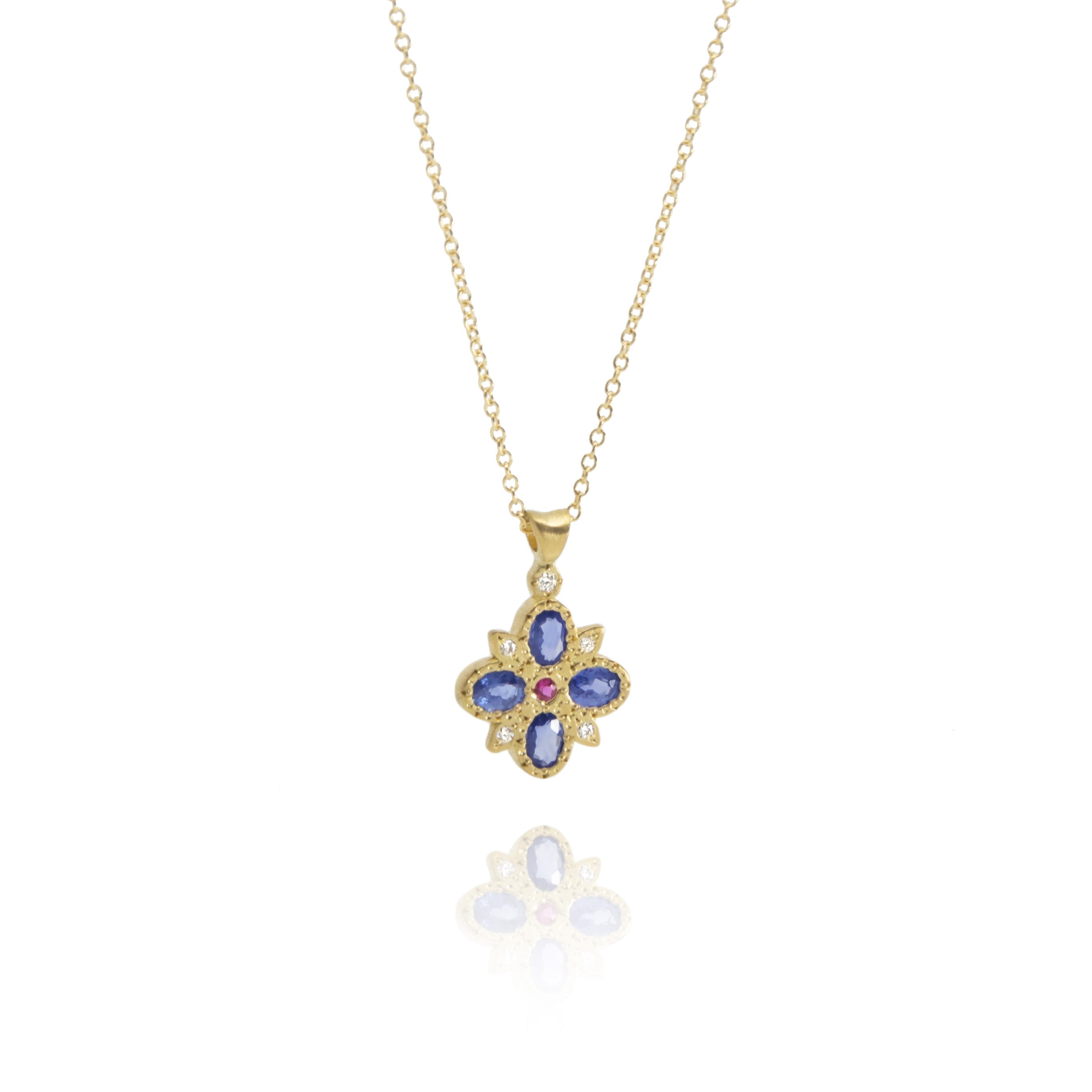 Flower of Light Charm Pendant | Adel Chefridi