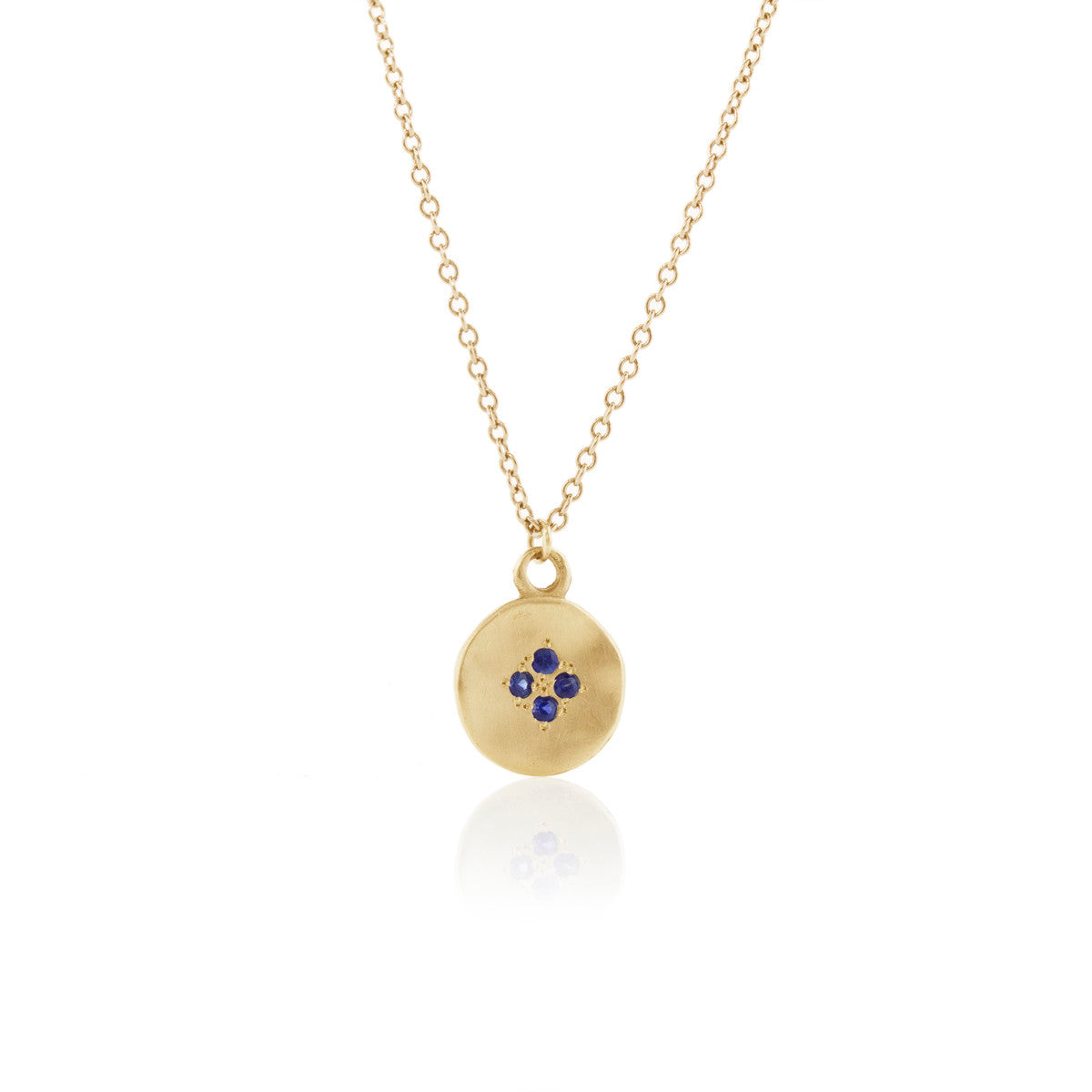 Gold Four Star Wave Charm