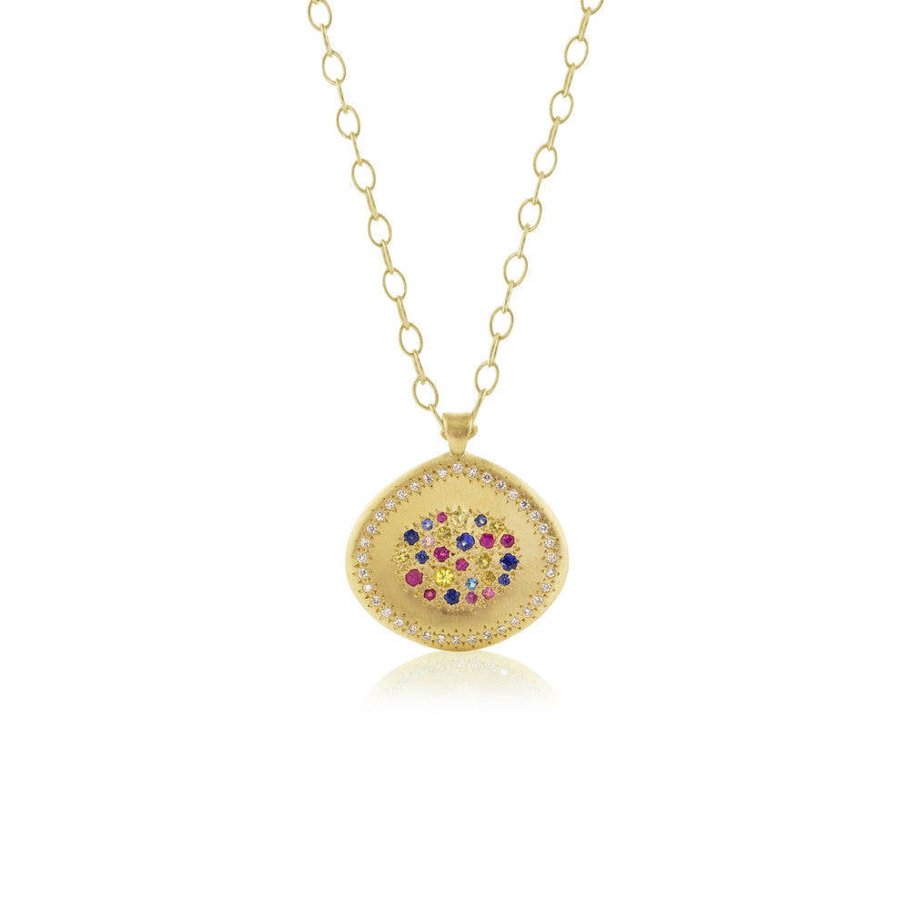 Multi-Sapphire Lights Pendant