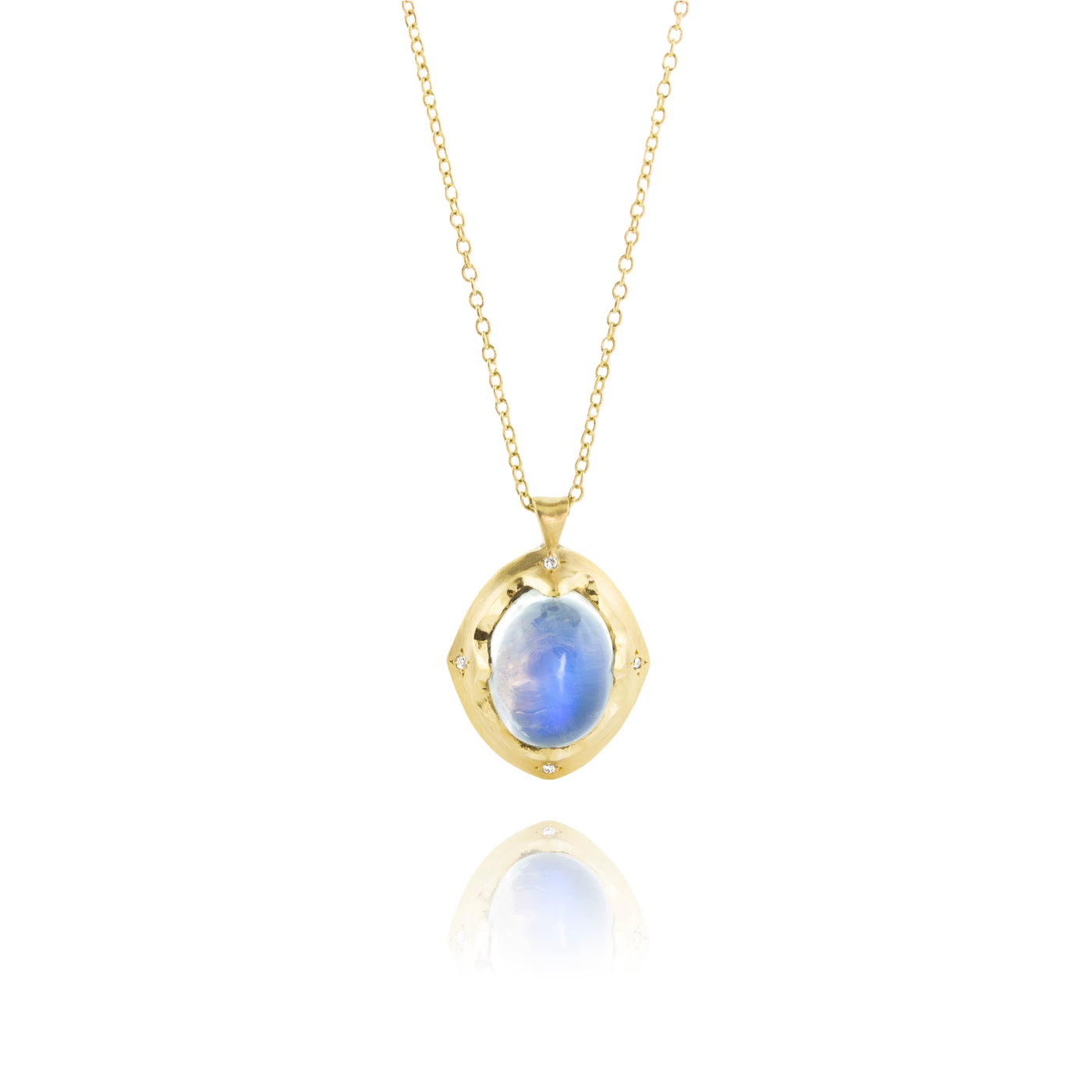 Oval Moonstone Pendant