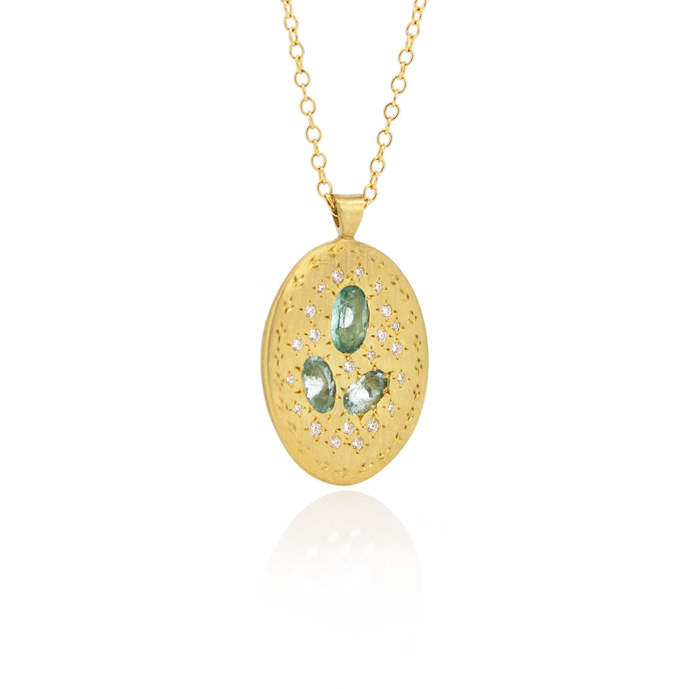 PARAIBA GARDEN PENDANT