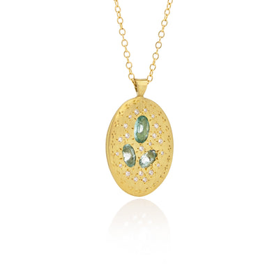 PARAIBA GARDEN PENDANT