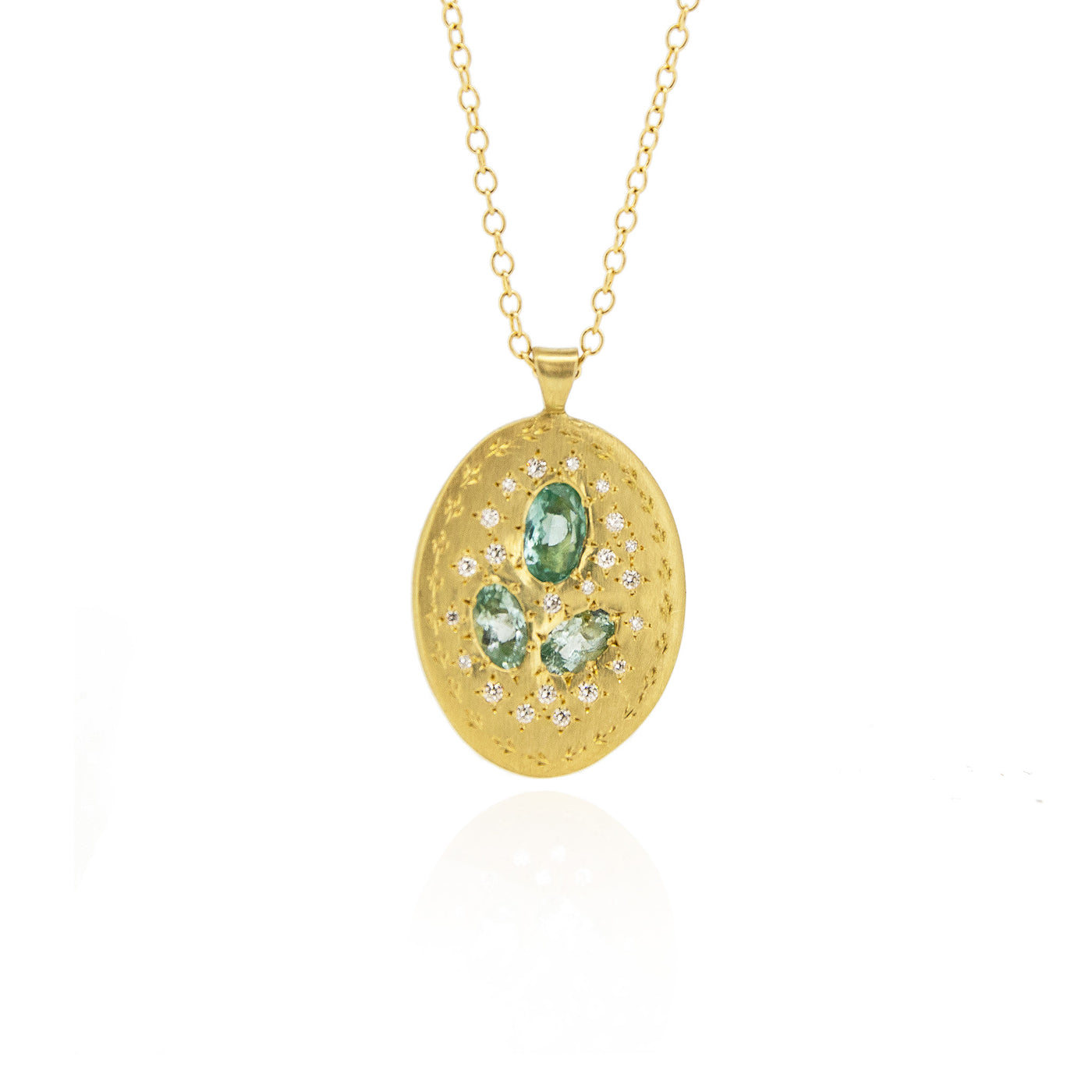 PARAIBA GARDEN PENDANT