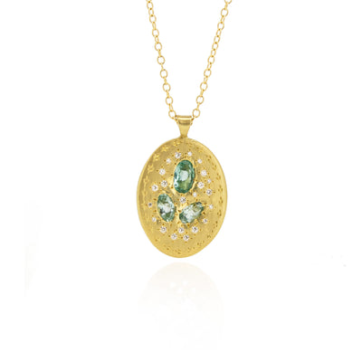 PARAIBA GARDEN PENDANT