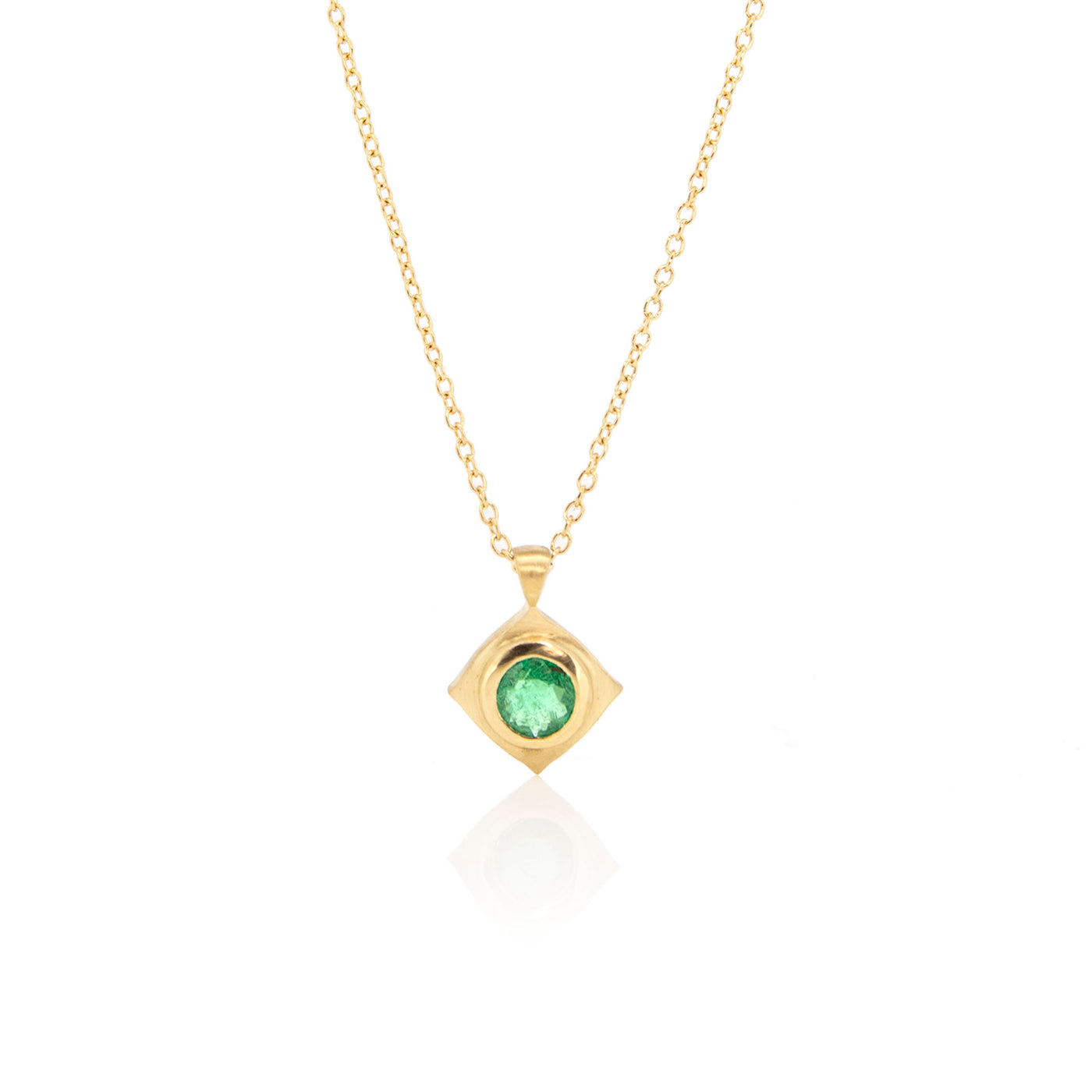 Drops of Happiness Emerald Charm