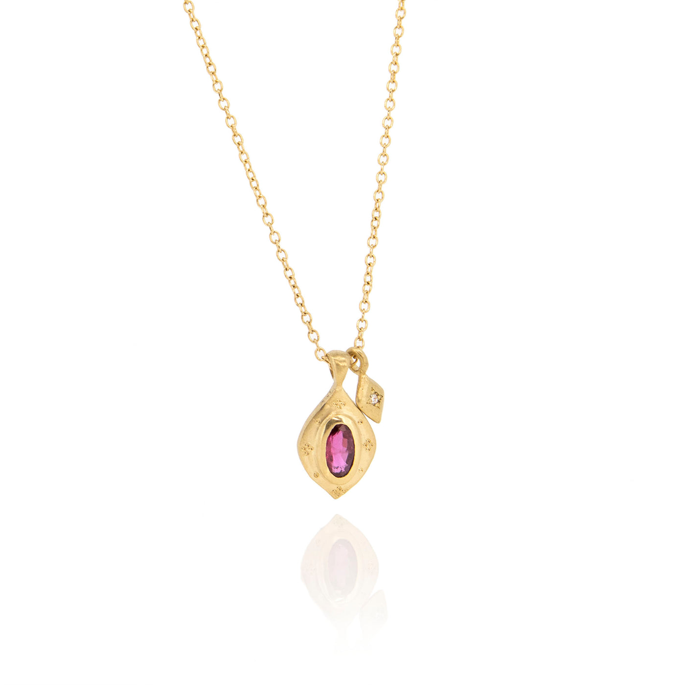 Drops of Happiness Oval with Diamond Accent Charm