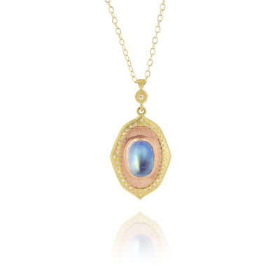 Mixed Moonstone Pendant