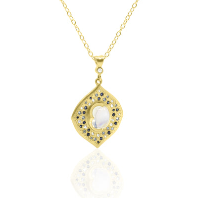 Tidal Pool Moonstone Pendant