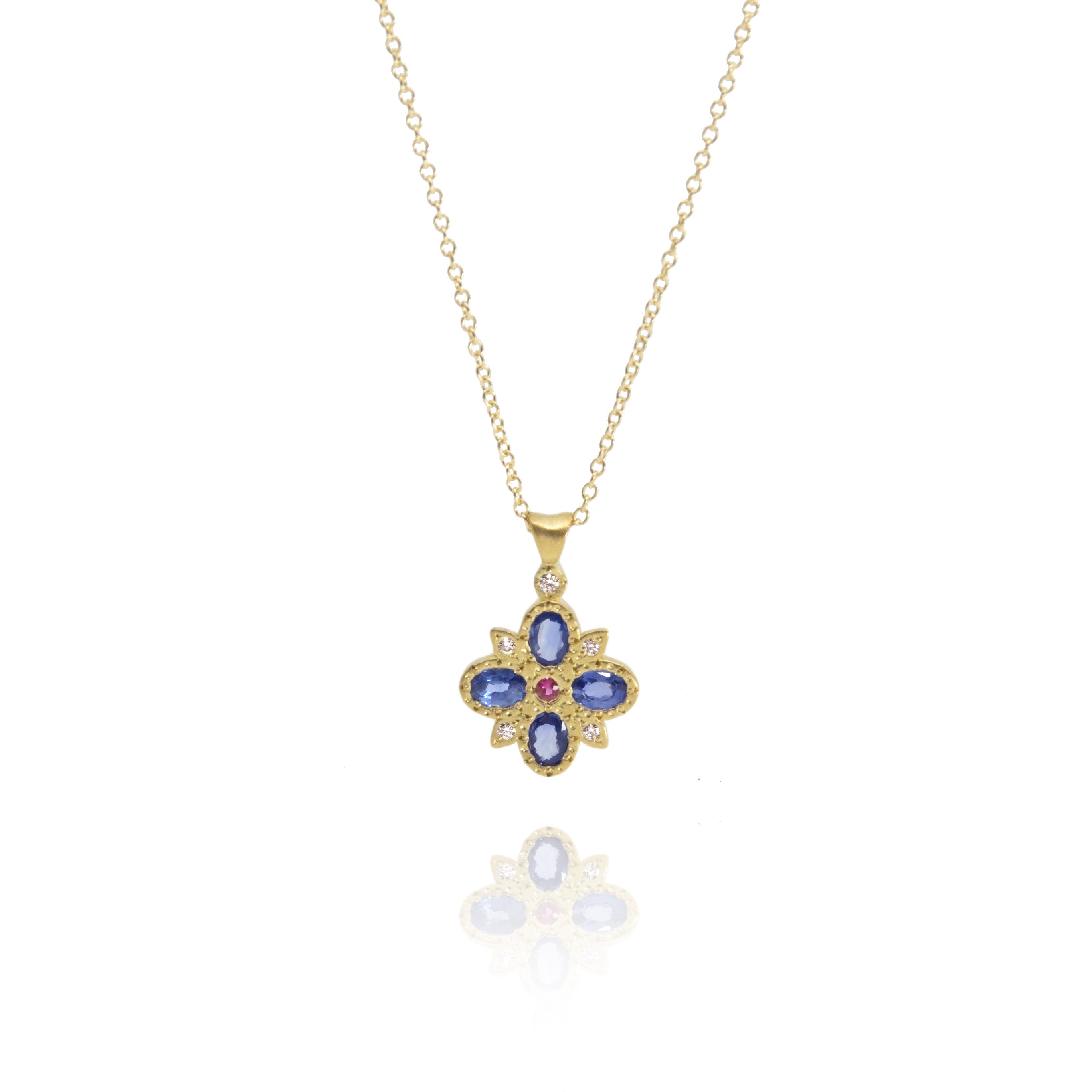 Flower of Light Charm Pendant