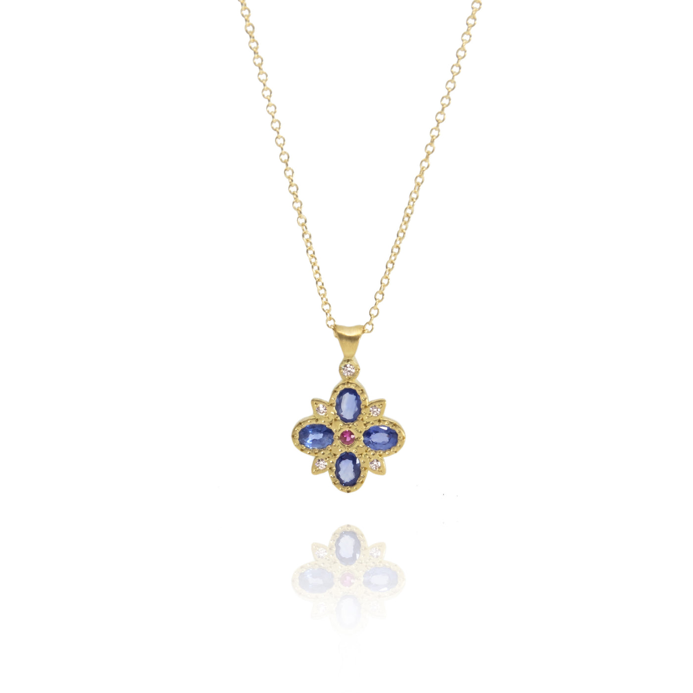 Flower of Light Charm Pendant