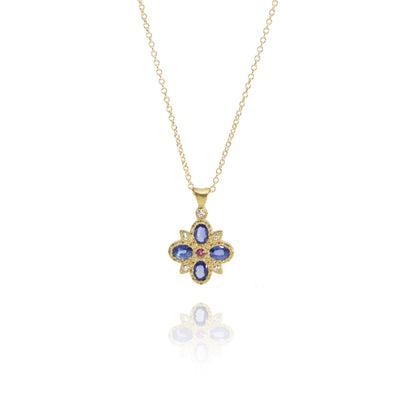 Flower of Light Charm Pendant