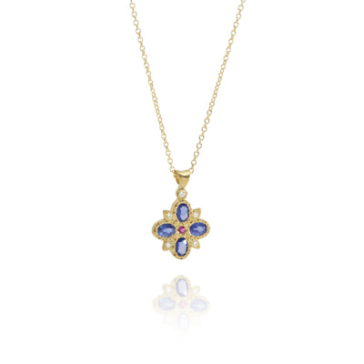 Flower of Light Charm Pendant