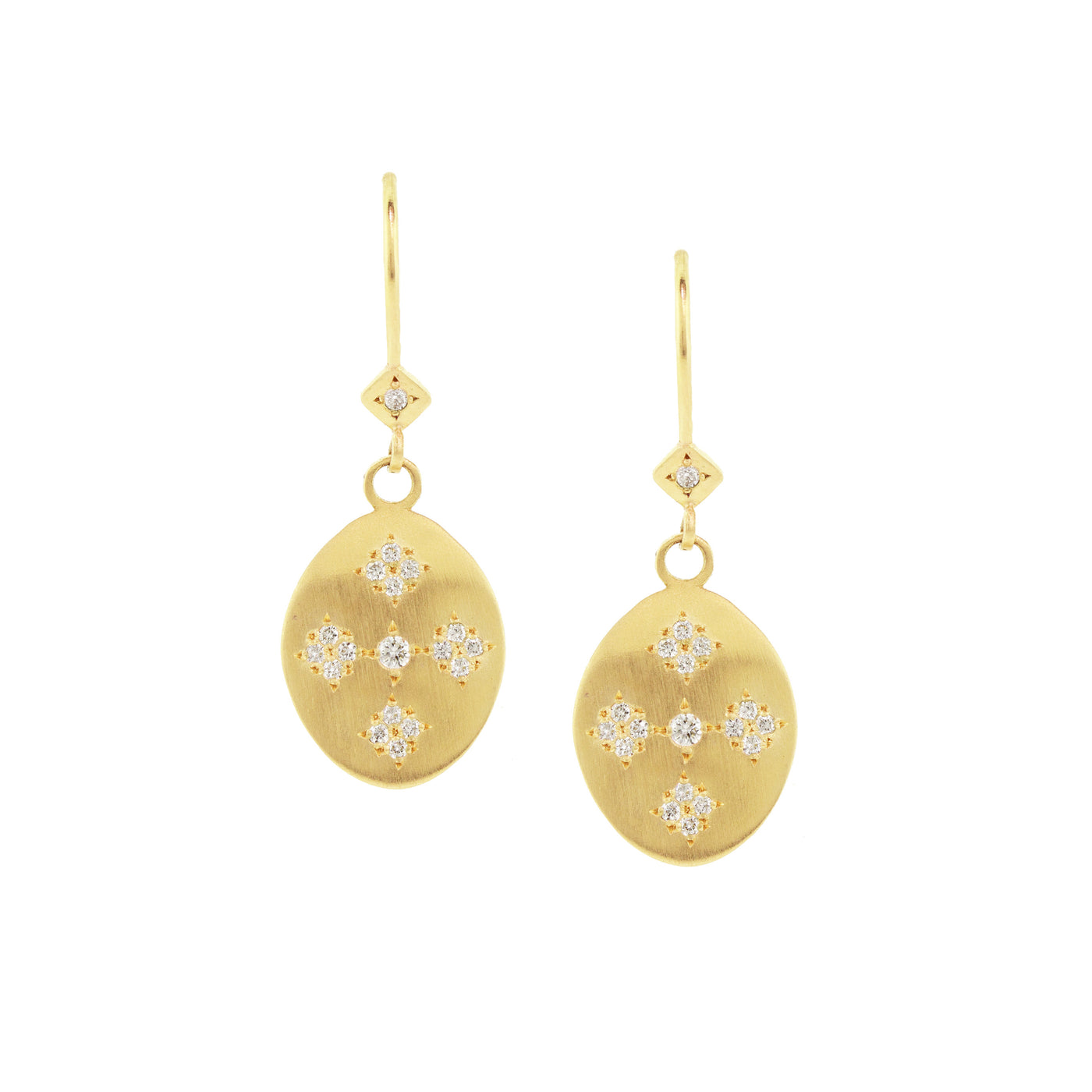 MOON & STARS VERTICAL DROP EARRINGS