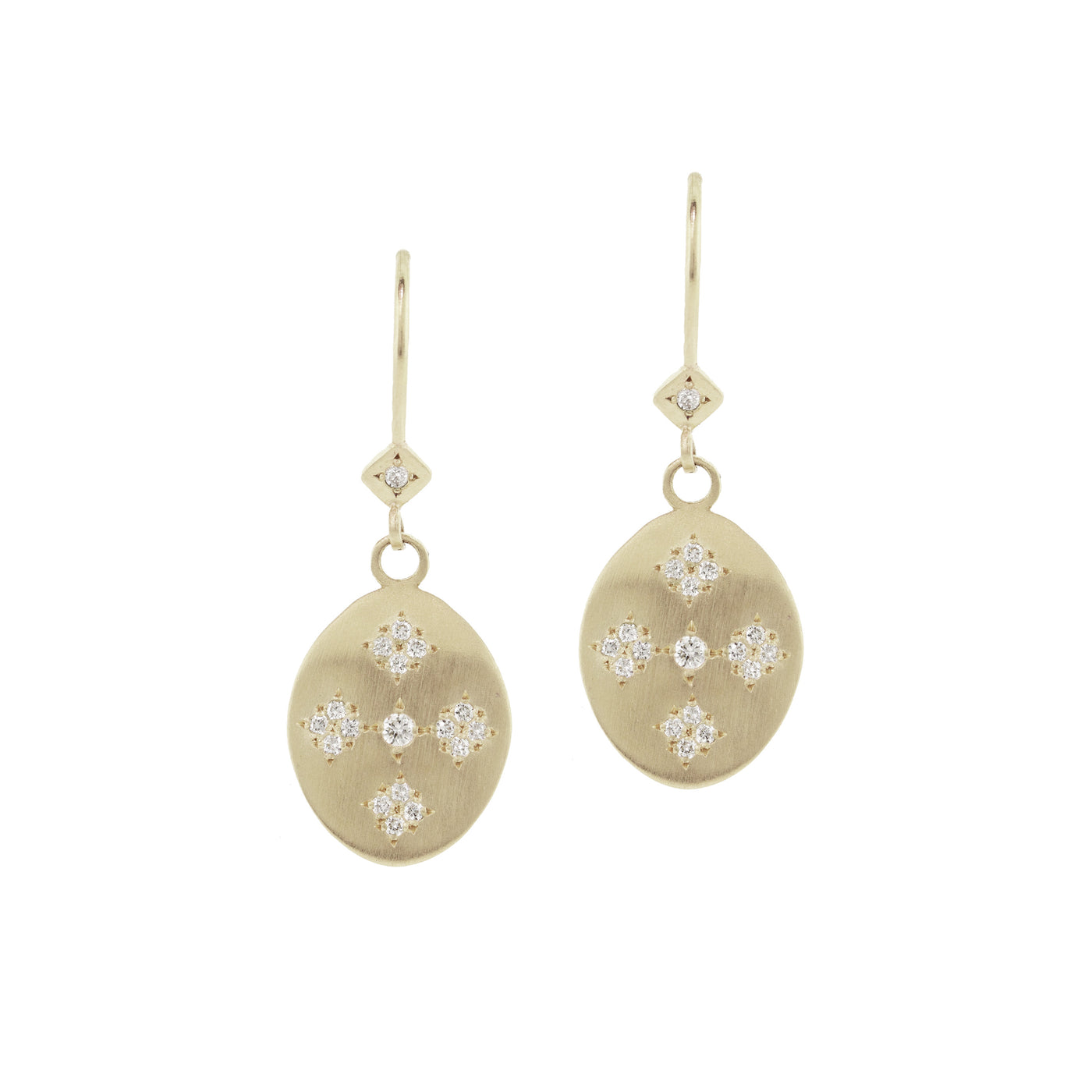 MOON & STARS VERTICAL DROP EARRINGS