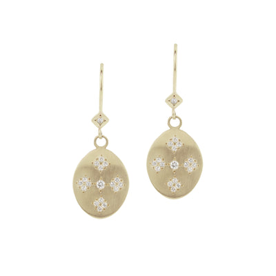 MOON & STARS VERTICAL DROP EARRINGS