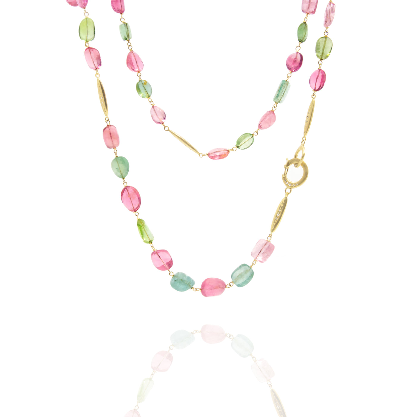 26" Afghani Tourmaline Necklace