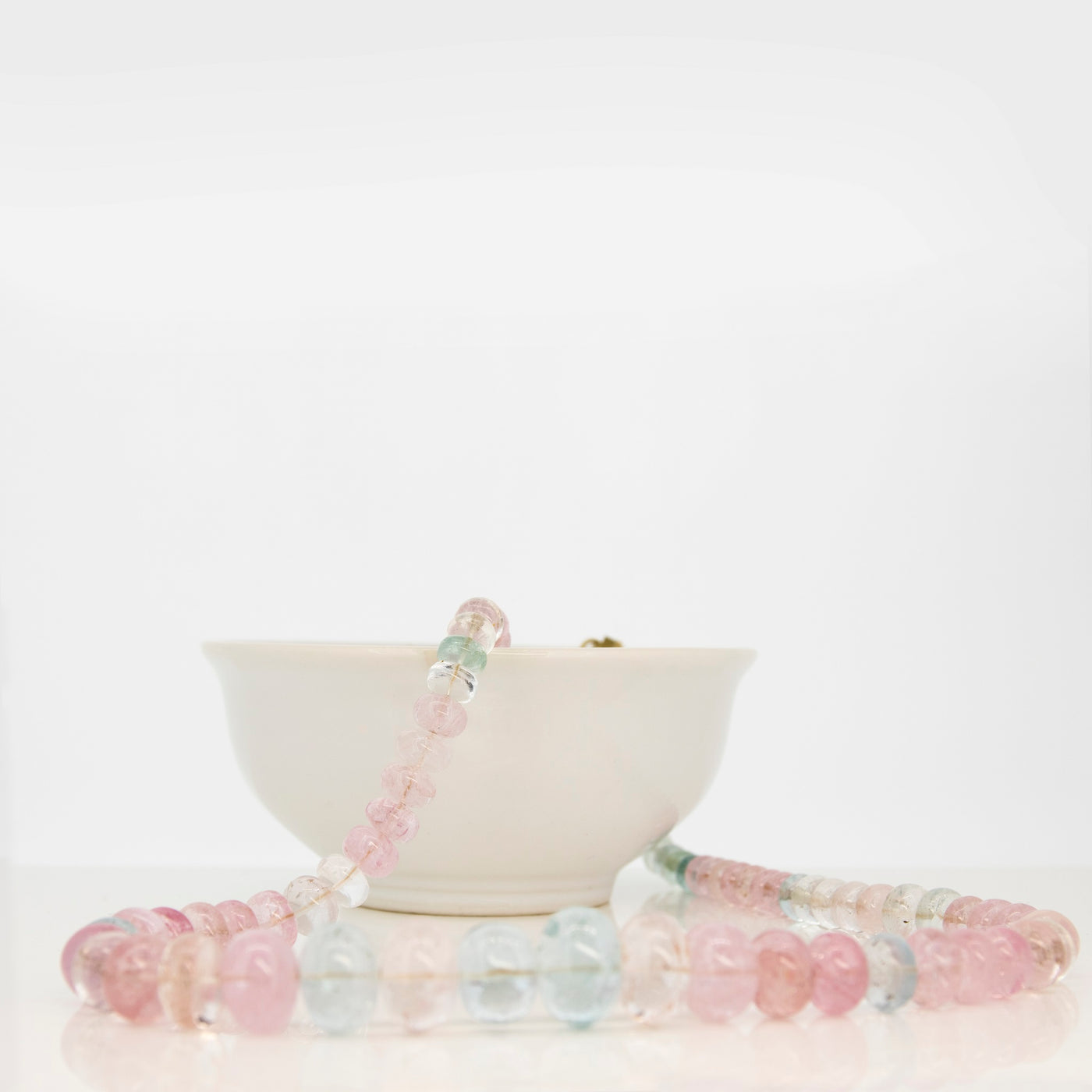 MULTI-COLOR BERYL BEADED NECKLACE