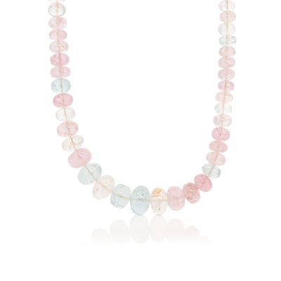 Multi-Color Beryl Beaded Necklace