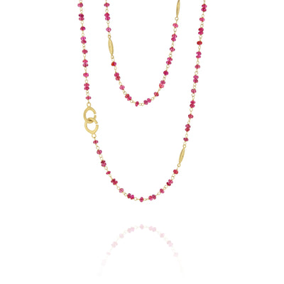 Spinel Beaded Necklace