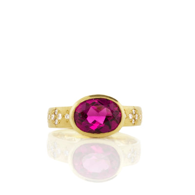 MEMORIES RUBELLITE RING