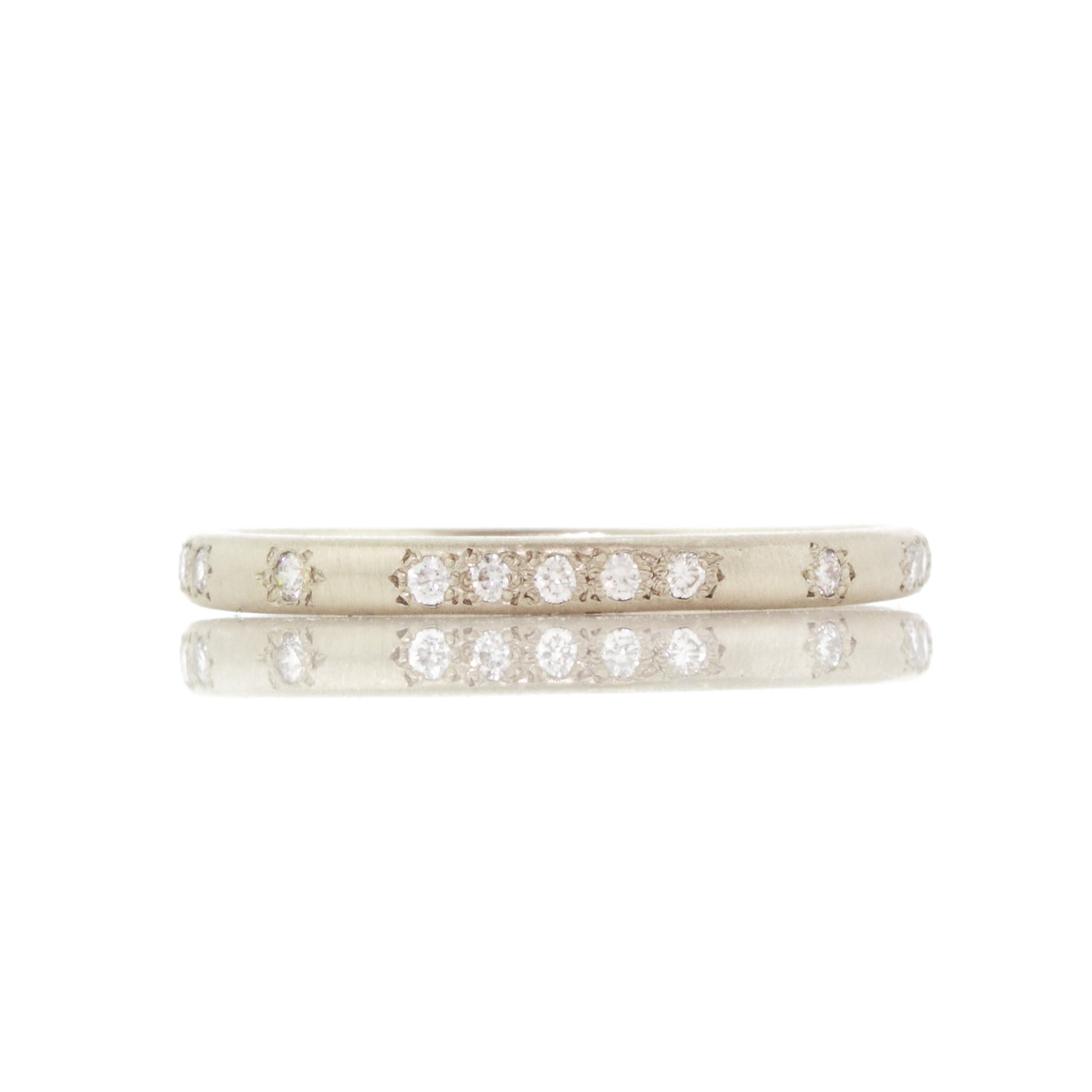 Rounded Thin Band in Gold
