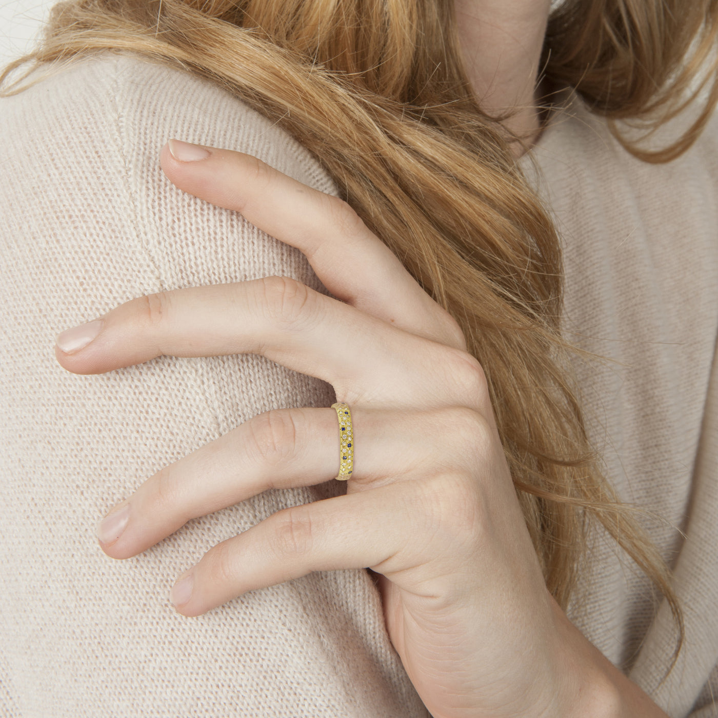 WAVY PAVE BAND