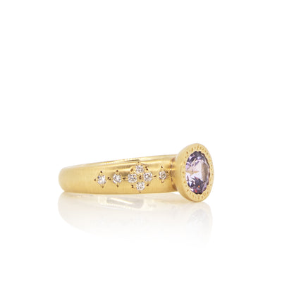 Tapered Shimmer Solitaire
