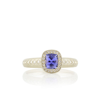 CUSHION FLORET SUCCESSION RING