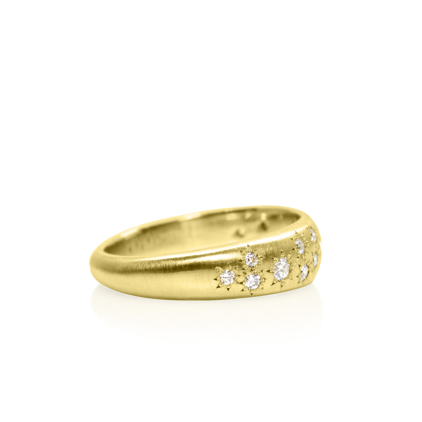 Tapered Multi-Stone Band