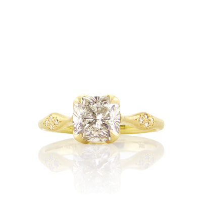 Cushion Rosebud Solitaire